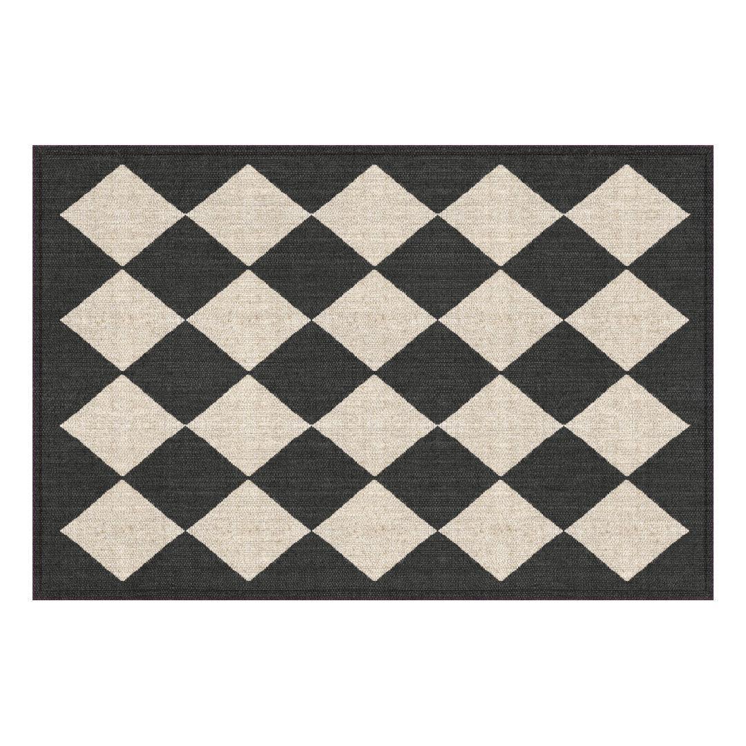 3acrehomestead Linda FloorFlat  Black - Premium Vinyl Floor Mat – Carolina  Creekhouse